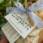 Wildflower Bath Salts: Chamomile & Lavender