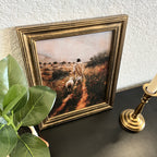 Follow Jesus in Refinished Vintage Wood Frame 8x10