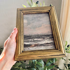 Set of 2 Psalm 51 in Refinished Vintage Frames 8x10 & 5x7