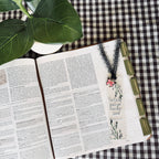 “Saved by Grace” Bible Verse Charm Bookmark