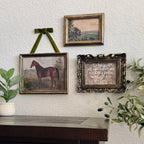 Set of 3 “Rest in Jesus” Bible Verse in Refinished Vintage Frames 5x7s & 8x10 Matthew 11:28