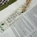 “All Things Through Christ” Bible Verse Charm Bookmark