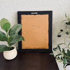 “Bloom with Christ” Jesus in Flowers in Refinished Vintage Detailed Ornate Wood Frame 8x10
