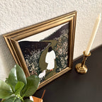 Lord, Lead Me Print in Vintage Wood Refinished Frame 11x14