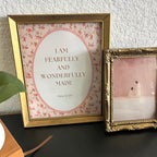Set of 2 Psalm 139 in Vintage Refinished Frames 8x10 & 5x7
