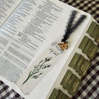 “He Restores My Soul” Bible Verse Charm Bookmark
