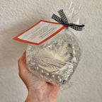 Clean Ingredient Hand Poured Candle in Vintage Heart Shaped Lidded Pressed Glass Trinket Dish