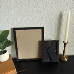 Set of 2 Come to Me Matthew 11:28 in Refinished Vintage Frames 8x10 & 4x6