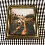 Follow Jesus in Refinished Vintage Wood Frame 8x10