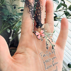 “Saved by Grace” Bible Verse Charm Bookmark
