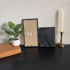 Set of 2 Trust in the Lord Proverbs 3:5 in Refinished Vintage Frames 7 x 12.5 & 5x7