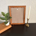 Lord, Lead Me Print in Vintage Wood Refinished Frame 11x14