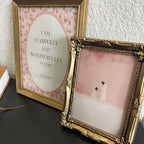 Set of 2 Psalm 139 in Vintage Refinished Frames 8x10 & 5x7