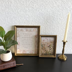 Set of 2 The Blessing Numbers 6:24-26 in Refinished Vintage Frames 8x10 & 5x7