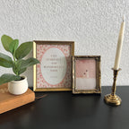 Set of 2 Psalm 139 in Vintage Refinished Frames 8x10 & 5x7