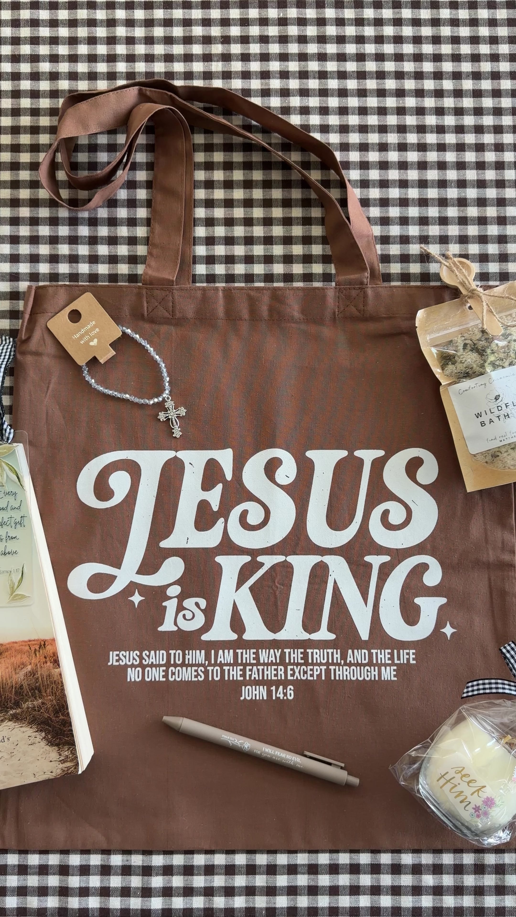 One Year Through the Bible Devotional Book Bag Bundle