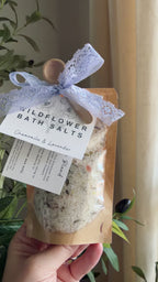 Wildflower Bath Salts: Chamomile & Lavender