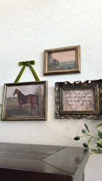Set of 3 “Rest in Jesus” Bible Verse in Refinished Vintage Frames 5x7s & 8x10 Matthew 11:28